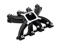 300-136BK Single Plane Mid-Rise EFI Intake Manifold GM LS3/L92 Rectangle Port