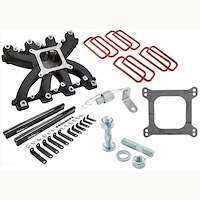 300-137BKK Single Plane Mid-Rise EFI Intake Manifold Kit Includes: