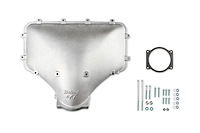 300-302 EFI Hi-Ram 105 mm Side-Mount Intake Manifold Plenum Top for GM Style Throttle Body [Cast Finish]
