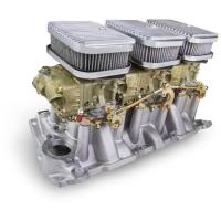 Tri-Power 3x2 Intake Manifold for Three Two-Barrel Carburetors