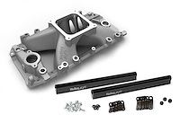 300-564 EFI Track Warrior Intake Manifold Big Block Chevy 396-502 With Rectangular Port Heads