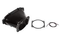 300-630BK Billet 105 mm Throttle Body Adapter for Modular Lo-Ram Intake Bases [Black Finish]