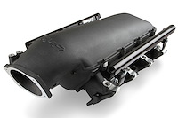 300-679BK Modular Lo-Ram EFI Intake Manifold GM LS3/L92 - Black Powder-Coated Finish