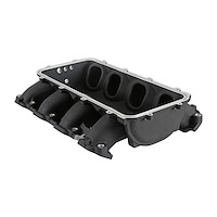 300-710BK Lo-Ram Intake Manifold Base for Direct Injected GM Gen V LT Engines (Black)