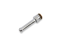 34-21 Fuel Inlet Fitting [Straight, 3/8 in. Hose Barb to 5/8 in.-18 Inverted Flare Male]