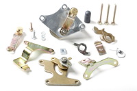 45-225S Manual Choke Conversion Kit Bright Zinc Finish