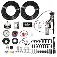 526-26 525 LPH Fuel System Kit for 1986-1993 Ford Mustang (Fox Body), -8AN Return Style