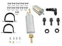 EFI Fuel System Plumbing Kit Without Return -6AN Hose Pump and Regulator