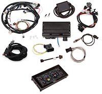 550-936K2 Terminator X Universal MPFI Controller & 6.86 in. Pro Dash Kit for Domestic V8 Engines w/EV1 Injectors