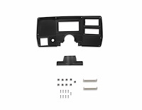 553-397 EFI 6.860 in. Dash Bezel 1984-1987 Chevy/GMC Truck [w/AC]