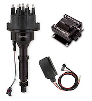 565-313BKK Sniper EFI HyperSpark Distributor Kit for Buick Nailhead V8 [Black Finish]