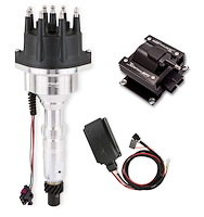 565-313K Sniper EFI HyperSpark Distributor Kit for Buick Nailhead V8 [Shiny Finish]