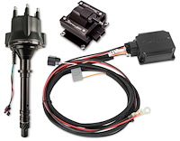 565-317BKK2 Sniper EFI HyperSpark Black Distributor Kit for GM 262, 305, 366 ci. V6 Engines (w/HyperSpark II Ignition Box)