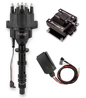 565-320BKK Sniper EFI HyperSpark Distributor Kit for GM 283-409 V8 [Black Finish]