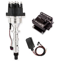 565-320K Sniper EFI HyperSpark Distributor Kit for GM 283-409 V8 [Shiny Finish]