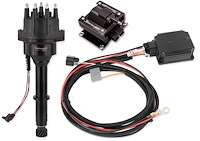 565-321BKK2 Sniper EFI HyperSpark Black Distributor Kit for Holden 253-308 ci. V8 Engines (w/HyperSpark II Ignition Box)