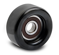 97-150 Idler Pulley 76mm (2.992") Smooth Pulley with ball bearing