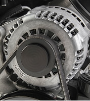 97-187 Alternator Pulley Cover Black
