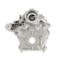 97-410 Ford 7.3L Godzilla Timing Cover w/ Holley High-Mount Accessory Drive System