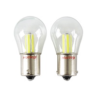 HLED04 RetroBright LED 1156 Turn Signal / Parking Light Bulbs [Modern White]