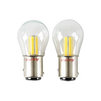 HLED10 RetroBright LED 1157 Turn Signal / Parking Light Bulbs [Classic White]