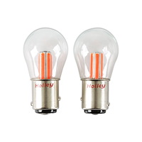 HLED30 RetroBright LED 1157 Turn Signal / Parking Light Bulbs [Red]