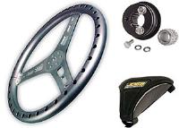 Aluminum Steering Wheel Kit 15 in. Diameter
