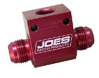 Temp Tee -10AN -10AN Male Inlet & Outlet with 1/2" NPT Port