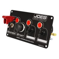 Switch Panel with Indicator Lights Ignition, Start, 2 accessory switches