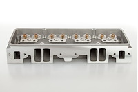 102-500 Aluminum Cylinder Head w/180 cc Intake Ports for Small Block Chevy Engines, Straight Plugs [Bare]
