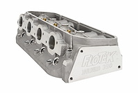 390-500 CNC-Ported Cylinder Head for Big Block Chevy Engines, 390 cc Intake Ports, 133 cc Combustion Chambers [Bare]