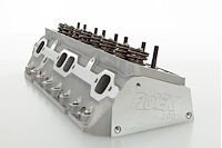 1200-HRAC-505A Aluminum Head for Small Block Chevy Engines, 200 cc, Angled Plug, .650 in. Max Hydraulic Roller [Complete]