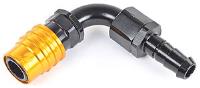 2000 Series Socket -4AN 90° Hose Barb End