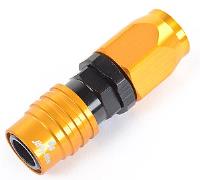 3000 Series Socket -8AN Straight Reusable Nut Hose End