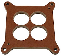 Phenolic Carburetor Spacer 4 Hole, Straight Bores