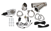Street Tease Single Electric Exhaust Cut-Out Kit