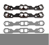 Header Flange Kit with Stubs Small Block Chevy 262-400