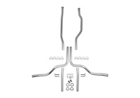 16526 Competition Exhaust System Header Back 1973-1974 GM 1/2, 3/4, 1-Ton Truck 4WD 265-400