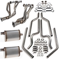 /JEGS Complete Exhaust Kit for 1973-1987 GM 4WD Trucks
