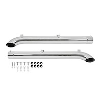 Side Pipe Tubes Fits Hooker Headers 520-2234 and 520-2233