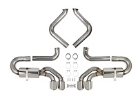 70401343-R Blackheart Axle-Back Exhaust System for 1997-2004 Chevy C5 Corvette 5.7L