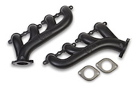 8501-3HKR Blackheart LS Swap Cast Iron Exhaust Manifolds [Black Ceramic Finish]