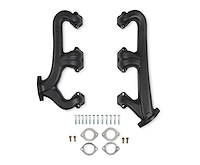 Exhaust Manifolds for Small Block Chevy 262-400 V8 (Gen I) [Black Ceramic]
