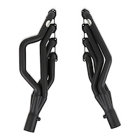 Blackheart Gen III Hemi Swap Mid-Length Headers for 1972-1974 Dodge D100, D150 Pickup, SUV 2WD [Black Painted]