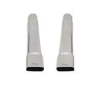 SuperBee-Style Exhaust Tip Set 2.500 in. Inlet [Polished Finish]