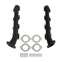 Blackheart Gen III Hemi Swap Exhaust Manifolds for Select 1966-2004 Mopar Models [Black Ceramic Finish]