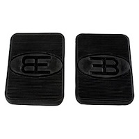 10-0176-22 Brake and Clutch Pedal Pads, Bugatti Type 57