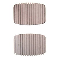 25-0024-89 Clutch and Brake Pedal Pads - BROWN Fits Select GM Models