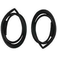 70-3881-72 Front Door Weatherstrips - Push-On Style