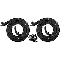 82-0096-72 Door Weatherstrips, Chevy Chevy II Nova, Chevy Chevy II Nova SS